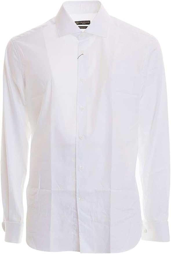 white double cuff shirt regular fit
