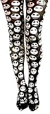 Nightmare Before Christmas Jack Skellington Faces Womens Tights