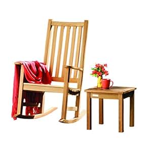 Amazon.com : Oxford Garden 5169 Franklin 2-Piece End Table and Rocking
