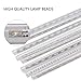 Meteor Shower Rain Lights,Flipcase LED Waterproof Icicle Falling Rain Christmas Lights for Wedding Party Christmas Xmas Tree String Outdoor Lights 30CM 8 Tubes 144 LEDs(White)