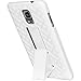 Amzer Shellster Shell Holster Combo Case Cover for Samsung Galaxy Note 4 - Retail Packaging - White
