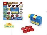 projector toy set complete with kid’s projector and six round lantern slide discs from Little Treasures.