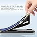 LOHASIC for iPhone Xs Case (2018) Premium Leather Slim Luxury Soft Back Flexible Full Body Shockproof Cases - Ink Blue