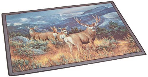 Amazon.com: Custom Printed Rugs Wildlife Last Glance Mule ...