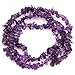 6-8mm Amethyst Beads Natural Stone Gravel Gemstone Chips Beads for Jewelry Making 34