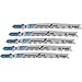 Bosch T123X 5 Pieces 4 in. 10-24P TPI Progressor for Metal T-Shank Jig Saw Blades