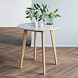 Nathan James Amalia Round Bistro Dining Table with
