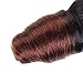 Emmet 8Inch Brazilian Loose Wave Spring Curly Hair Weaves for Bob Wave 2pcs/Lot 50g/pc 100% Human Hair Bob Wave Weft, with Hair Care Ebook (1B/33)