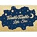 Funnytree Vinyl 7x5ft Children's Photography Backdrop Background Golden Night Twinkle Twinkle Little Star Family Birthday Party Banner Newborn Photographic Studio Prop Props Photo Studio Booth