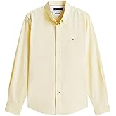 TOMMY HILFIGER Men's Signature Long Sleeve Casual Button Down Shirt in Regular Fit 2025 Collection