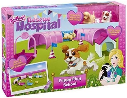 Animagic Rescue Hospital Puppy Play School Action Figure