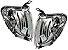 Toyota Tacoma 01 02 03 04 Corner Light Chrome Trim With Bulb Pair Setthumb 1
