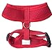 FUNPET Soft Mesh Dog Harness No Pull Comfort Padded Vest for Small Pet Cat and Puppy Red XS