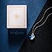 NINAQUEEN Silver Necklaces for Women Pendant Jewelry with Crystals from Swarovski Necklace Birthday Anniversary Back to School for Her Daughter Wife Girlfriend Niece Sister Teen Girls