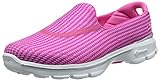 Skechers Performance Women's Go Walk 3 Slip-On Walking Shoe,Hot Pink,9.5 M US