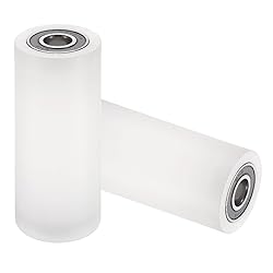 uxcell 2Pcs Nylon Roller Wheel with