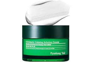 Pyunkang Yul PKY Ultimate Calming Solution Cream for Sensitive Skin with Patented Ingredients, Moisturizer Intensely Calms & Soothes Redness with Cica & Tea Tree, Korean Skincare (1.01 Fl. Oz, 30ml)