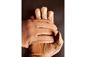 mustang eq Ladies Horse Riding Women's Gloves Equestrian Real Leather & Cotton Premium Quality in TAN