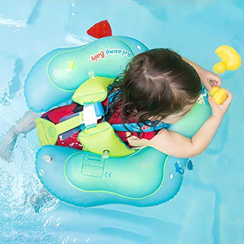 image for Dreamfun 【Upgrade】Baby Swimming Float Ring - Baby Spring Floats Sw