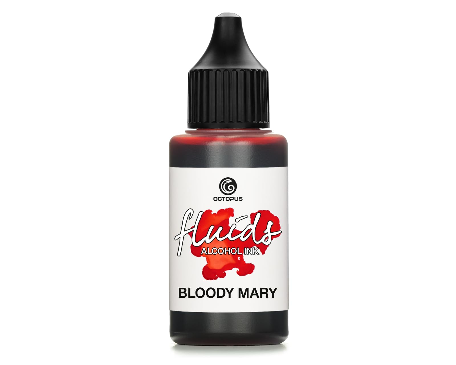 30ml Fluids Alcohol Ink Bloody Mary for Fluid Art and Resin, red