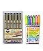 Accu-Gel Bible Highlighters (Pack of 6) Plus Pigma Bible Underlining Pens (6 Pack) Deluxe Study Kit