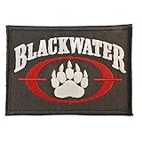 Blackwater Insignia Academi Embroidered Tactical Combat Milspec Hook&Loop Patch