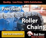 #50 Riveted Roller Chain 10ft With 2 Connecting links 5/8" Pitch