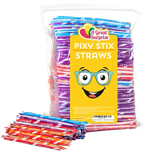 Pixy Stix Candy Filled Fun Straws Wonka Pixy Sticks Pixy Sticks