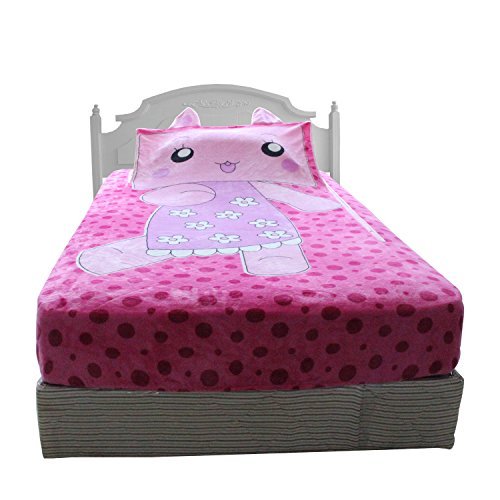 Candygirl Zippy Rabbit Sack Blanket Twin Size Soft Flannel Material