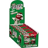 M&M'S Holiday Milk Chocolate MINIS Size Christmas Candy in Tubes 1.08-Ounce Tube 24-Count Box