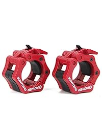 Power Guide - Barra olímpica de 2 pulgadas con abrazadera para mancuernas, abrazaderas para mancuernas, cierre rápido, 2 pulgadas, ideal para levantamiento de pesas