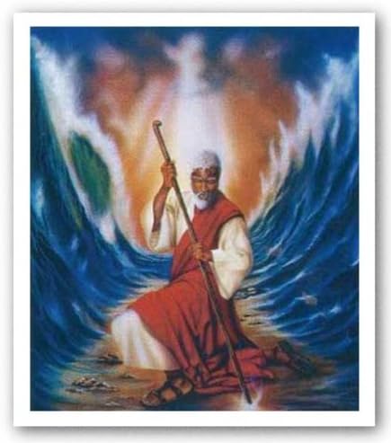 Amazon Com Artworkforless Com Moses Parting The Red Sea By Aaron