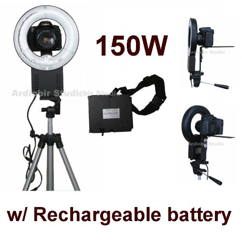 Camera 150W Macro, Portrait Ring Light for Sony Alpha A380L, A550L, A330Y, A700, A350X, A850, A200W, A300x, A700K, A500L, A100