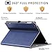ZtotopCases for iPad 2/3/4 - Premium PU Leather Business Slim Folding Stand Folio Cover with Auto Wake/Sleep for iPad 4th Generation with Retina Display, iPad 3, iPad 2, Blue