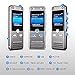 16GB Digital Voice Recorder for Lectures - TOOBOM Sound Audio Recorder Dictaphone Tape Recorder Recording Device with Playback Variable Speed MP3, FM Radio
