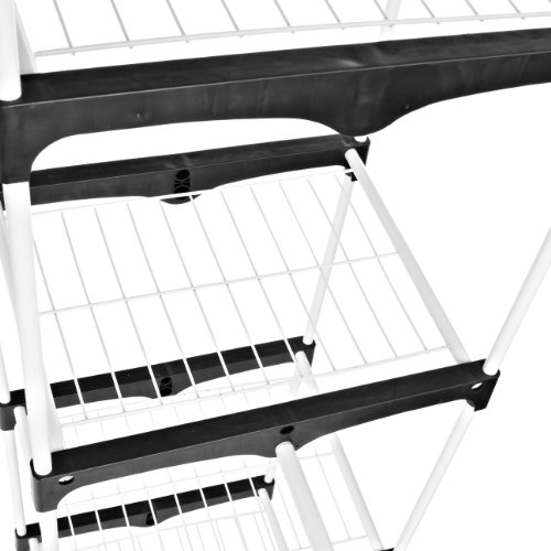 AmazonBasics Double Rod Freestanding Closet White Good Deals Today