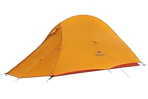 Naturehike Cloud Up 1 Person Ultralight Backpacking Double Layer Portable Tent with Silicon Coating Waterproof PU4000 Lightwe