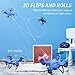SNAPTAIN SP310 Mini Drone for Kids, Throw’n Go RC Quadcopter for Beginners w/ 3D Flips, Altitude Hold, Headless Mode, Speed Adjustment, One Key Return and Portable Controller Box