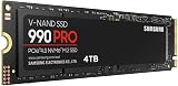 Samsung 990 PRO NVMe M.2 SSD 4TB PCIe 4.0 7450MB/s 6900MB/s Gaming MZ-V9P4T0BW view 5