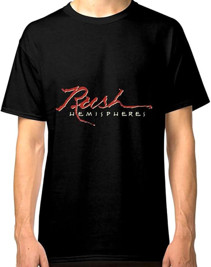 Rush Band Rush Hemispheres Classic Tshirt