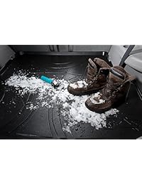 MAXTRAY alfombra para baúl de Kia Sorento 2016 2017 (para 7 pasajeros) para detrás de la segunda fila, color negro.