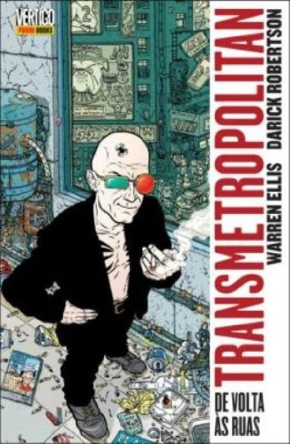 Livro Transmetropolitan   De Volta As Ruas   Volume   1