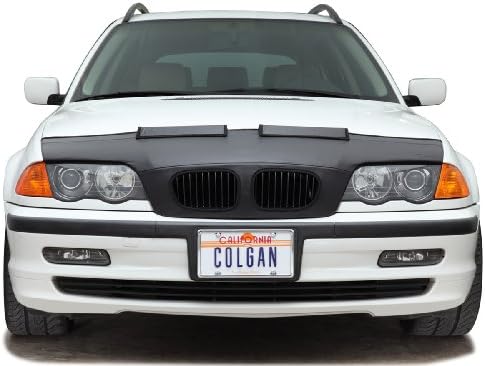 Colgan Custom Fit Sports Bra Front End Mask for Select Mercedes-Benz E350/E550 Models - Vinyl (Black)