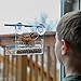 Red Earth Naturals Best Window Bird Feeder - Bird Feeders for Outside with Strong Suction Cups & Removable Tray - Fun Gift