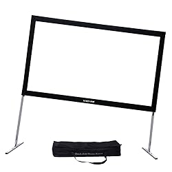 SCREENPRO 120inch Projector Screen with Stand, Fast