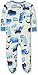 Hatley Baby Boys' Organic Cotton Footed Sleeper, Woolly Mammoth, 18-24 Months