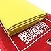 FYJENNICC Fire Blanket Emergency Survival Fiberglass Shelter Safety Cover for The Kitchen Fireplace Grill Car Camping 39×39 in (Yellow 1pack)thumb 1