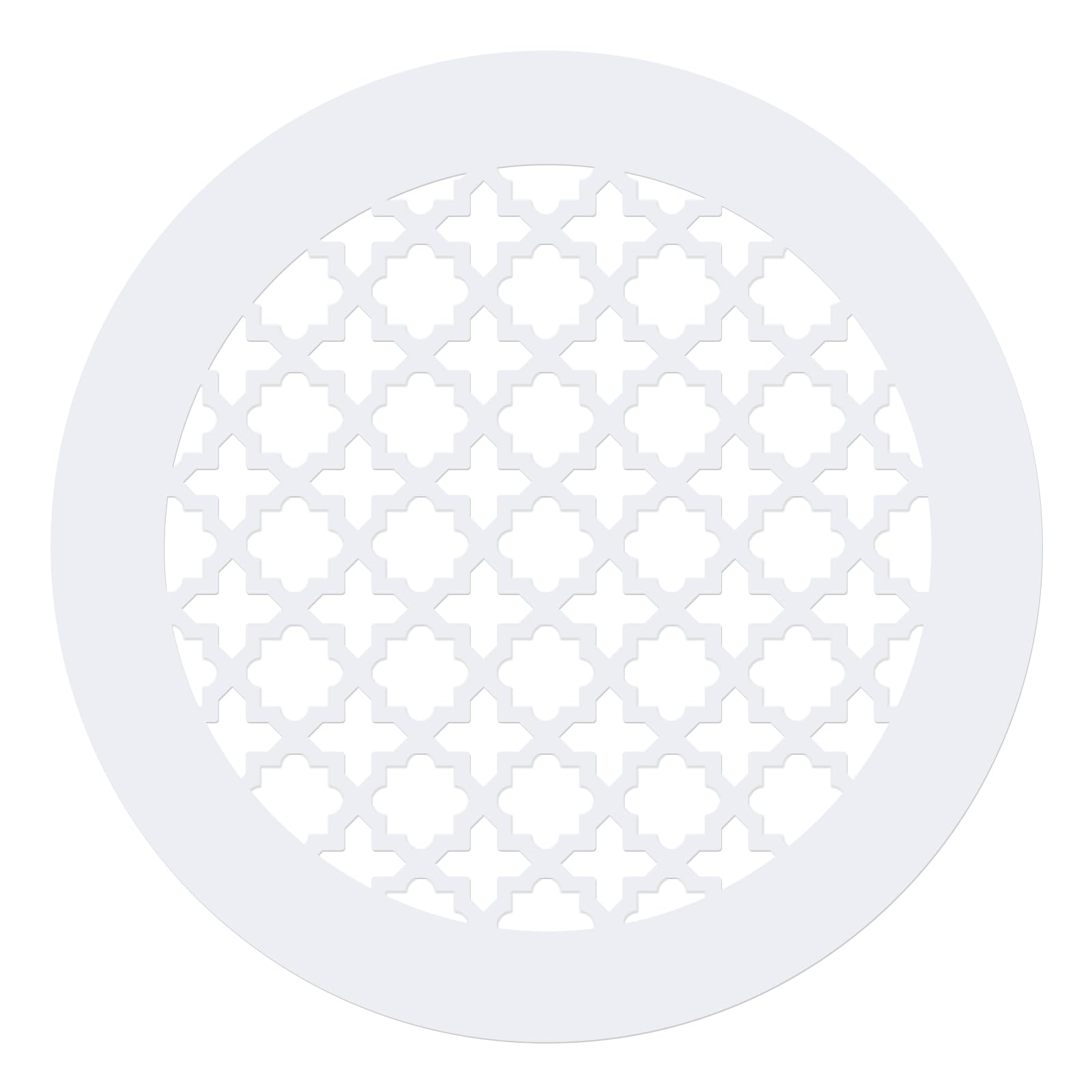 PATIKIL Air Vent Cover Grille for 5.5" Duct Opening, Acrylic Glass (PMMA) Decorative Wall Ceiling Hole Cover Register for Home Ventilation Decor