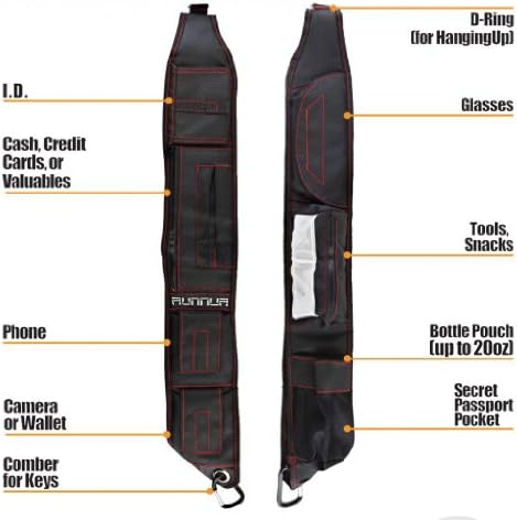 Hands Free Carry-All, 2, Black w/Red