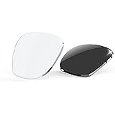 AMVR Transition Lenses Replacement Compatible with Ray-Ban Meta Wayfarer RW4008(Gen1) & RW4012 53mm(Gen2) Sunglasses, Photochromic Lens, UV Protection & Scratch-Resistant